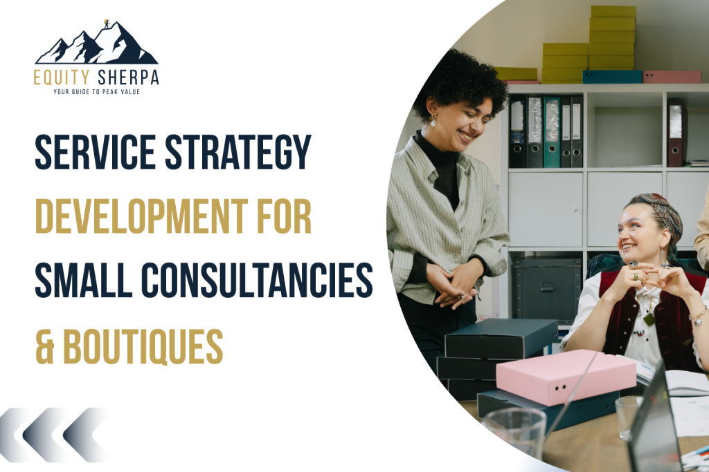 Service Strategy Development for Small Consultancies