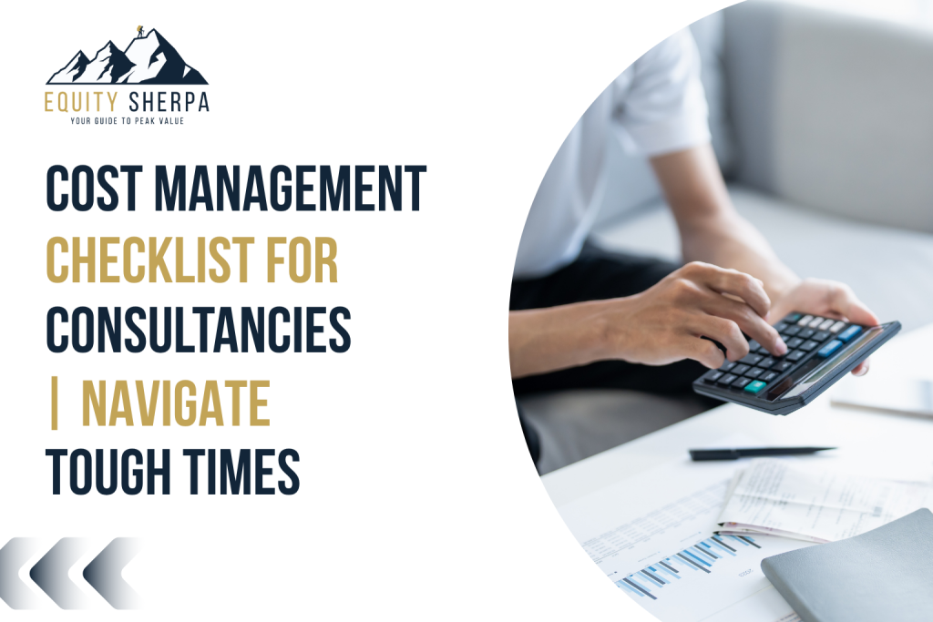 Cost of Management Checklist for Consultancies