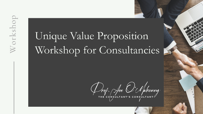 Unique Proposition Workshop for Consultancies
